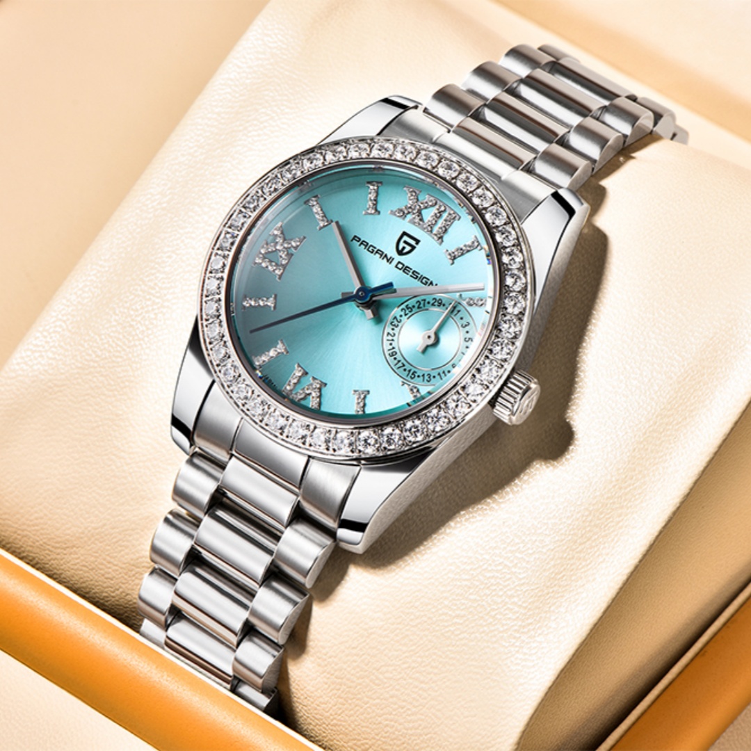 Luxury Watch Diamond - Reloj de Pulsera para Mujer PAGANI