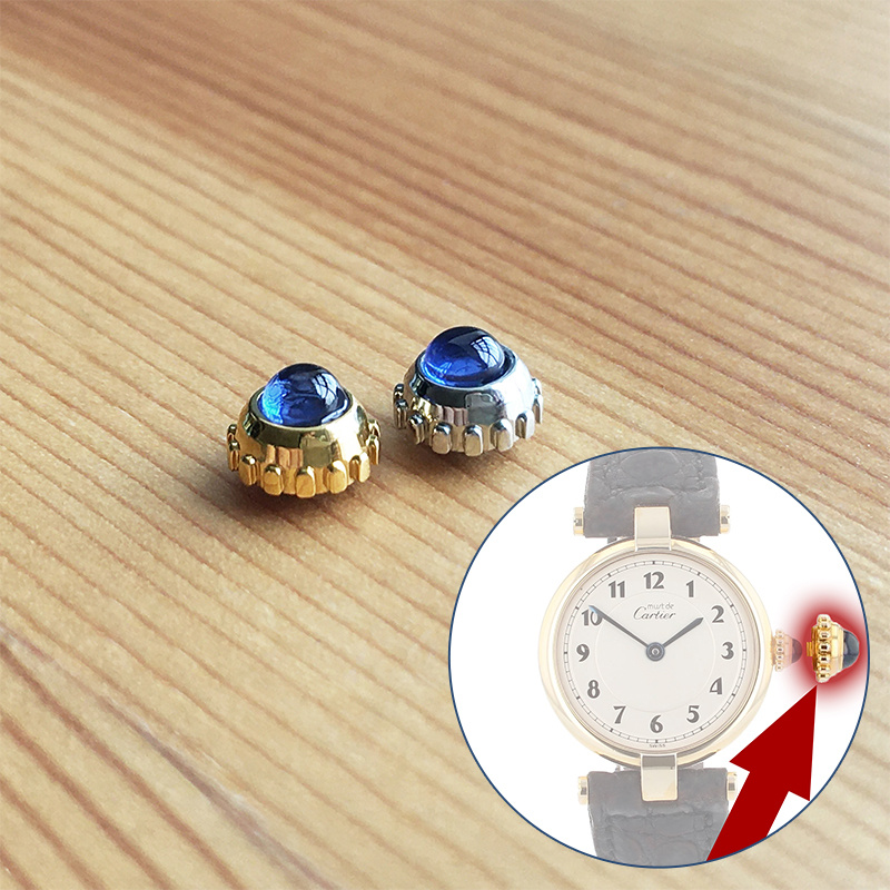 Cartier Watch Tank - Corona de reloj de zafiro para