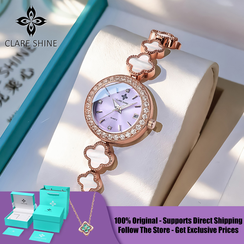 Luxury Watch Diamond - Reloj de Mujer CLARE SHINE 7701