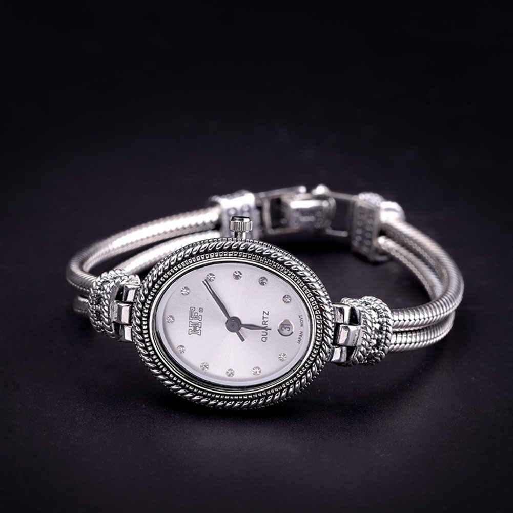 Reloj de Pulsera Ovalado de Lu - Luxury Watch Thailand reseña y precio