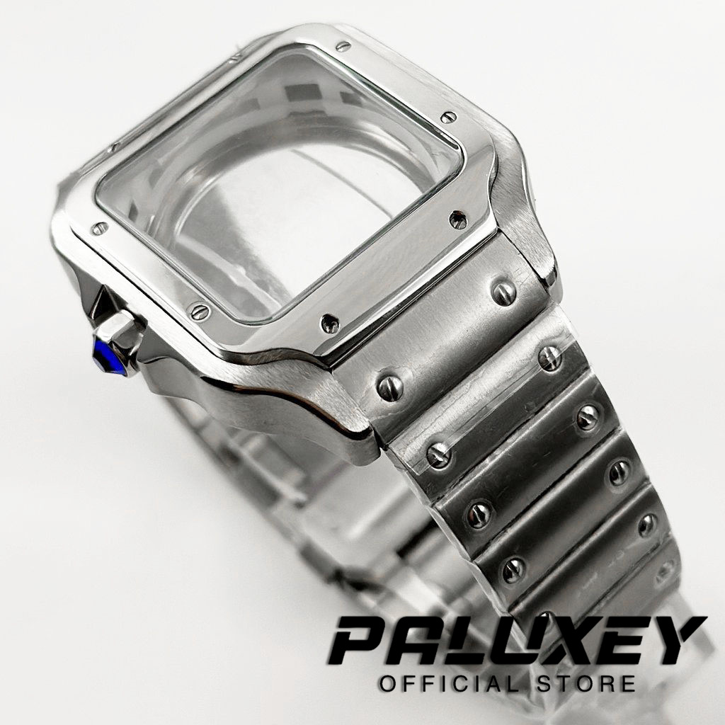 Caja de reloj cuadrada NH35 de - Cartier Watch Tank reseña y precio