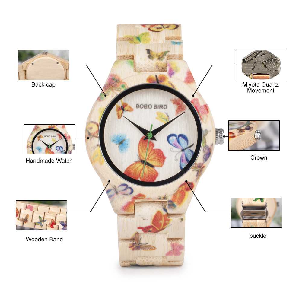BOBO BIRD relojes de madera pa - Luxury Watch Girl reseña y precio