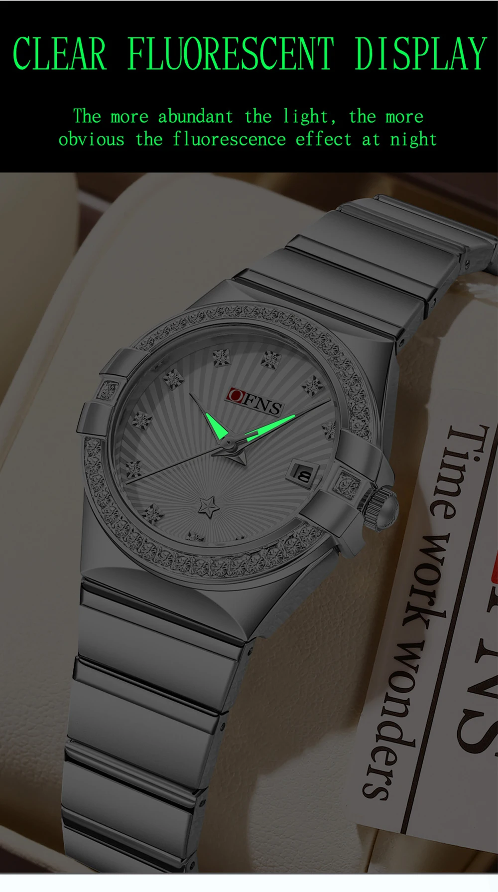 OFNS nuevo 1569 reloj de cuarz - Luxury Watch Shop reseña y precio