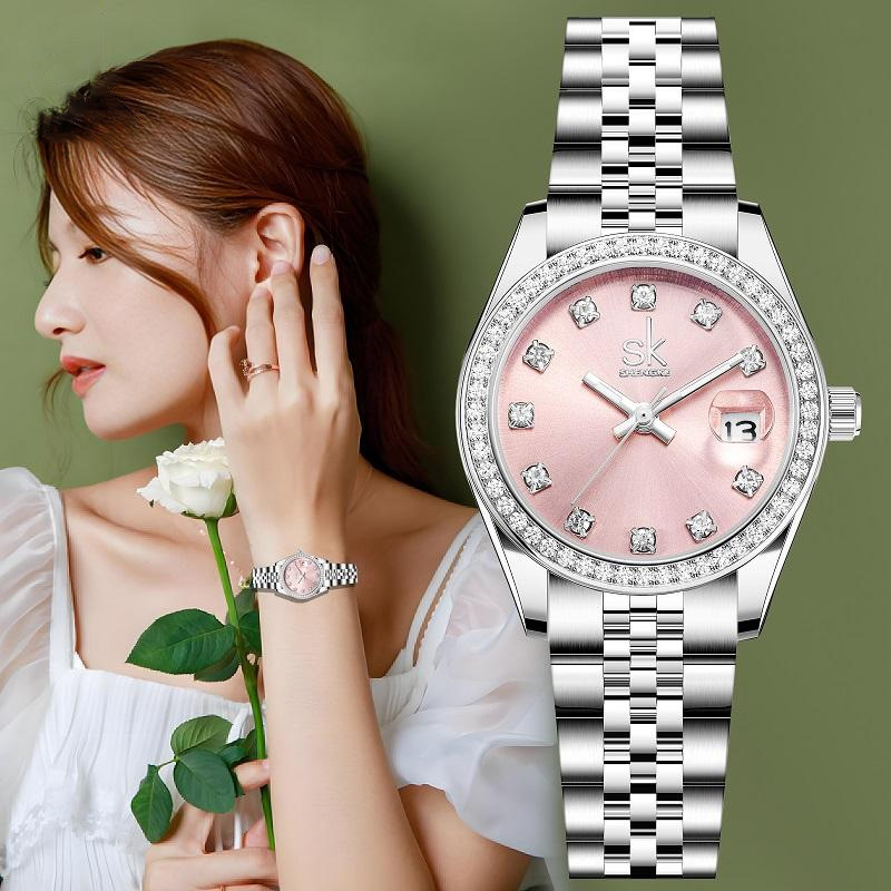 Reloj de mujer a la moda UTHAI - Luxury Watch Diamond reseña y precio