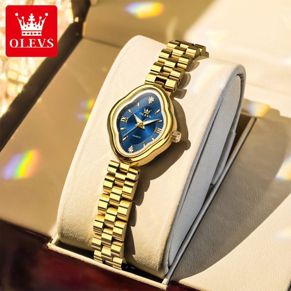 OLEVS nuevo reloj de cuarzo pa - Luxury Watch Girl reseña y precio