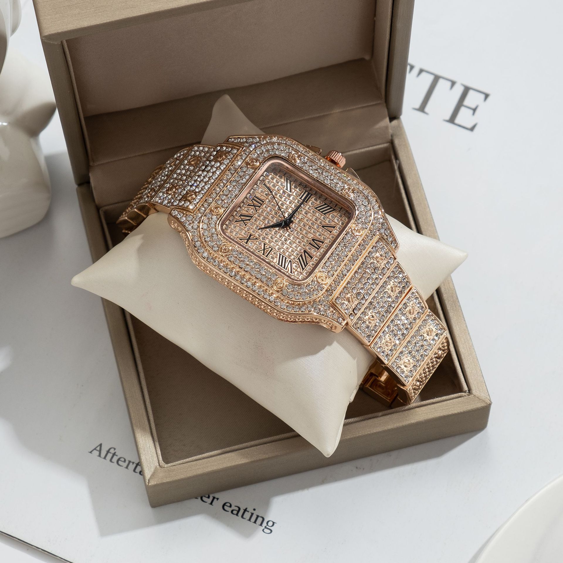 Reloj UTHAI L77 para hombre, r - Cartier Watch Tank reseña y precio