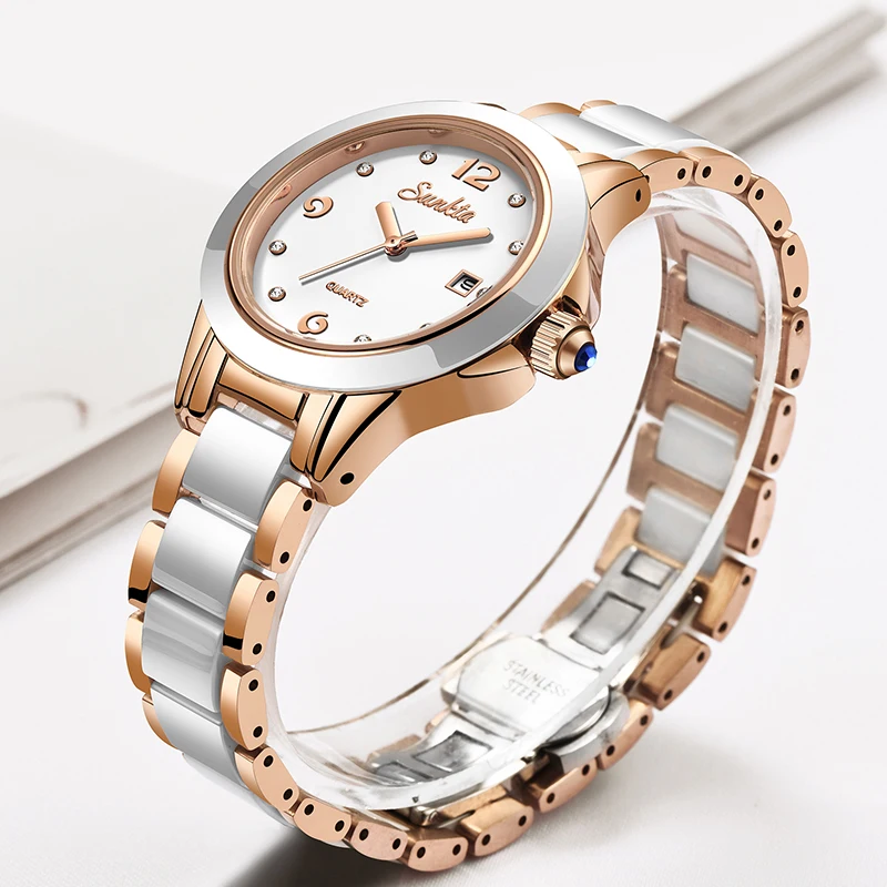 Reloj Sunkta de cuarzo informa - Luxury Watch Diamond reseña y precio