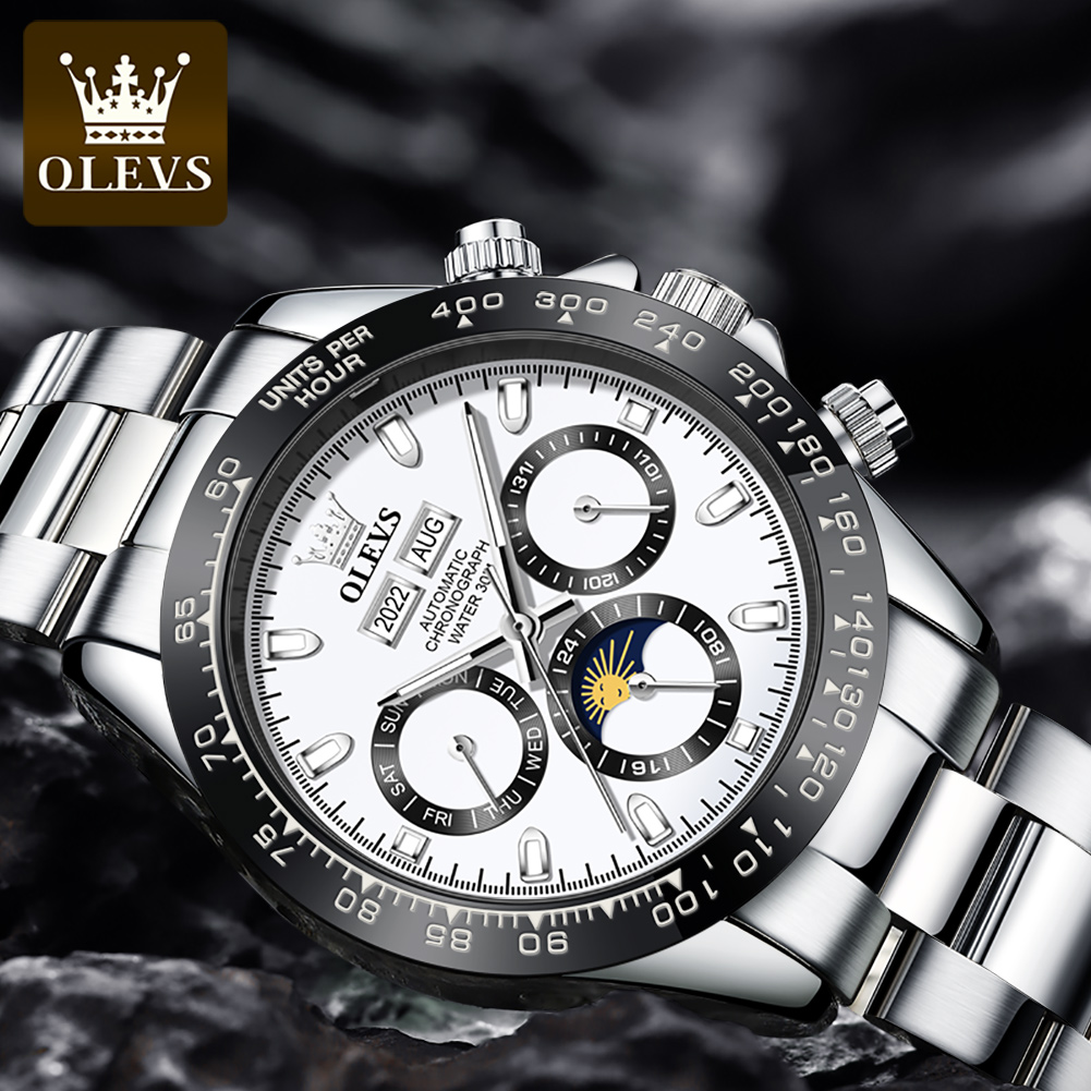 OLEVS 6654 reloj de lujo para  - Cartier Watch Tank reseña y precio