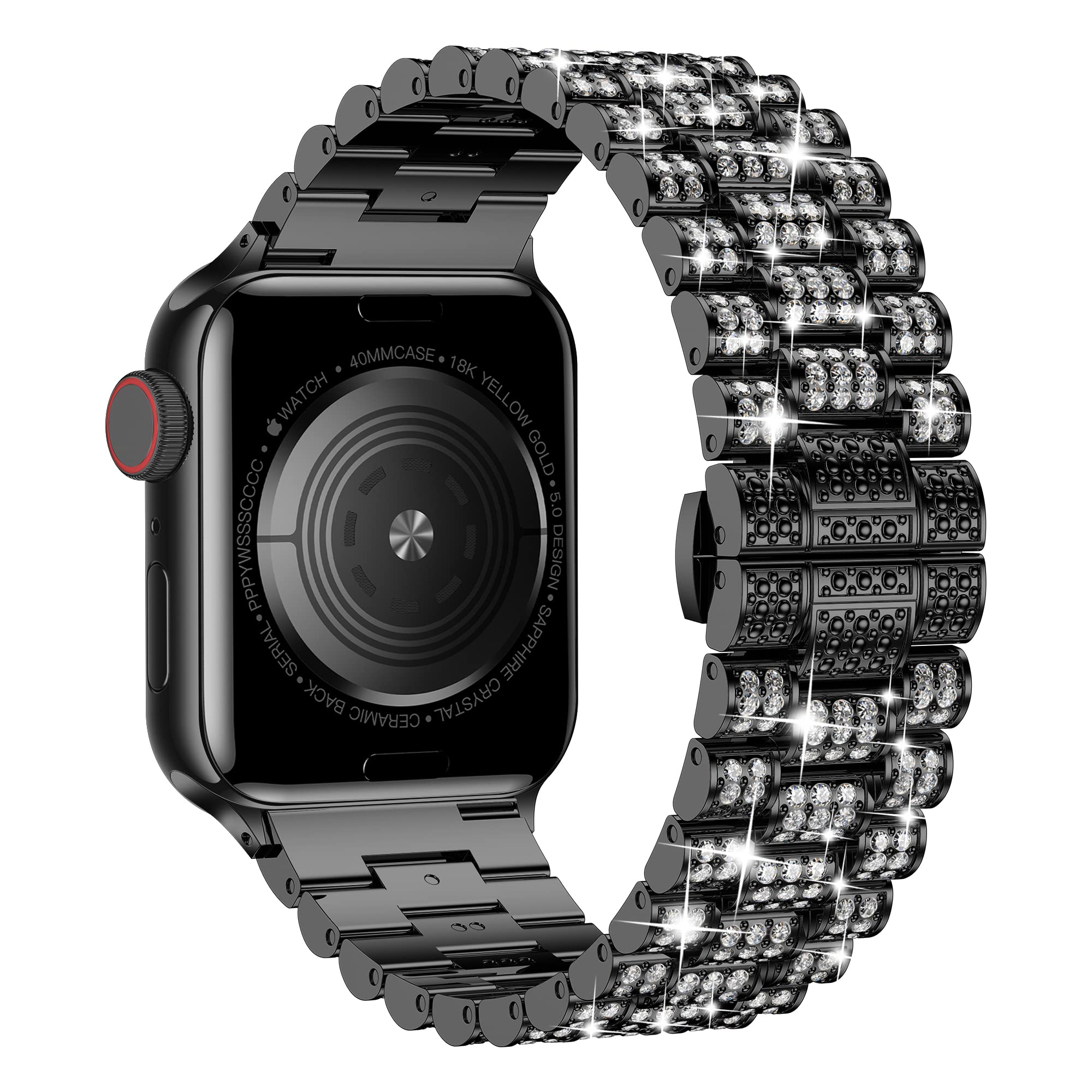 Correa de diamante para Apple  - Apple Watch Luxury X reseña y precio