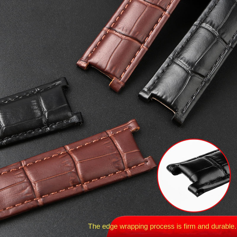 Correa de reloj de cuero de va - Cartier Watch Tank reseña y precio