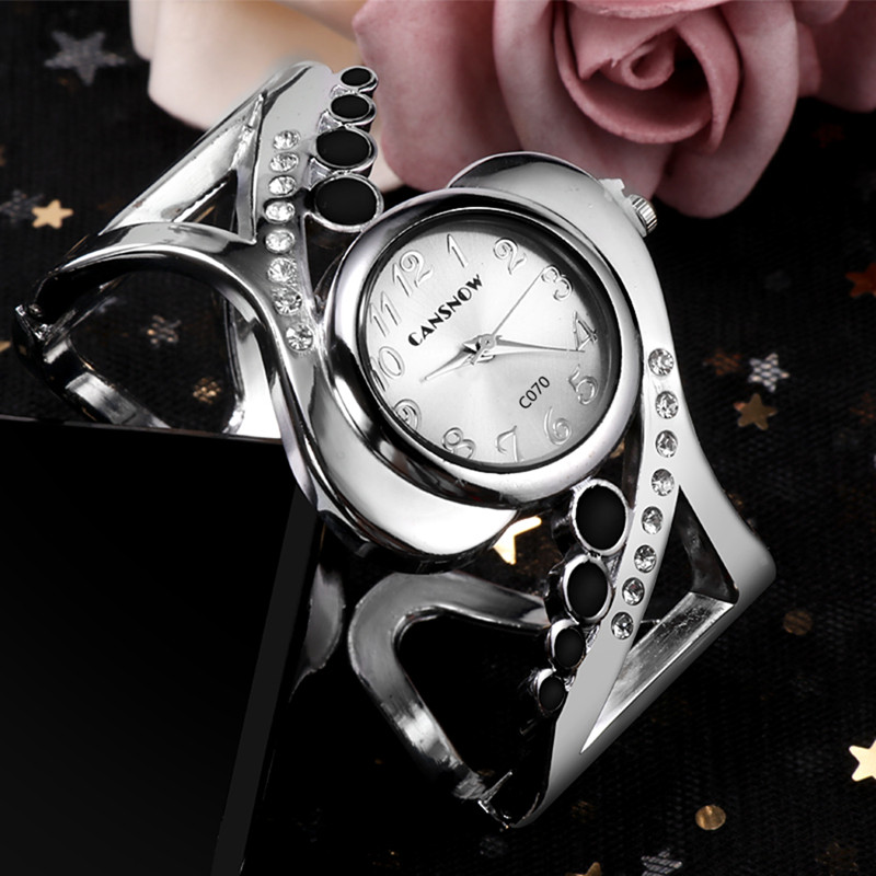 Reloj de pulsera de cristal pa - Luxury Watch Diamond reseña y precio