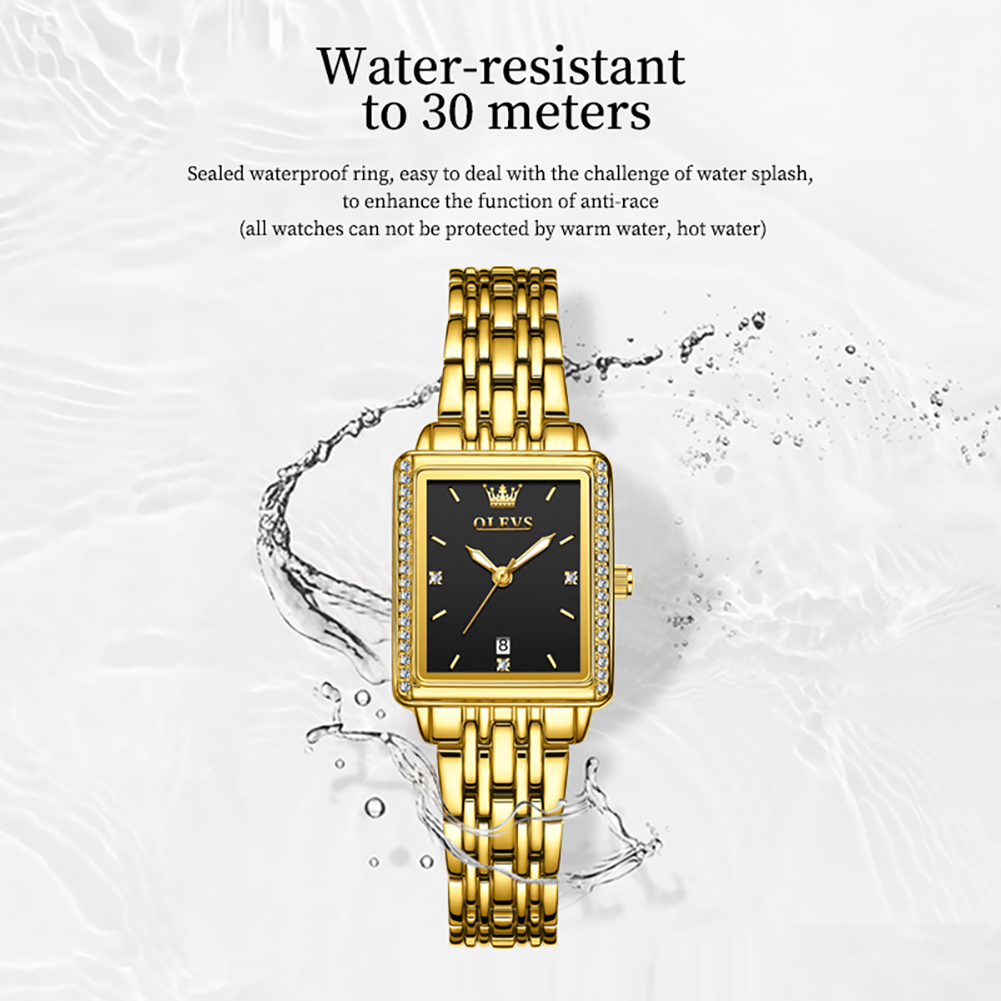 Reloj OLEVS 9995 con Fecha par - Luxury Watch Girl reseña y precio