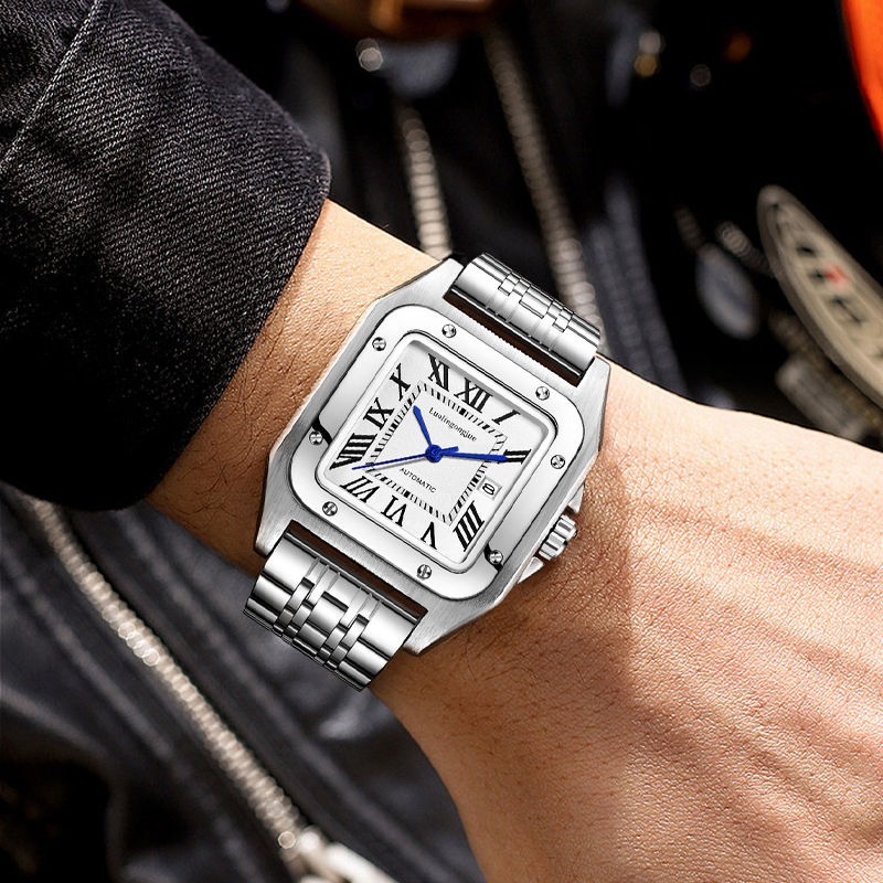 Reloj mecánico automático cuad - Cartier Watch Tank reseña y precio