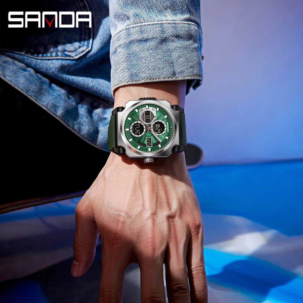 Reloj electrónico SANDA para h - Luxury Watch Shop reseña y precio